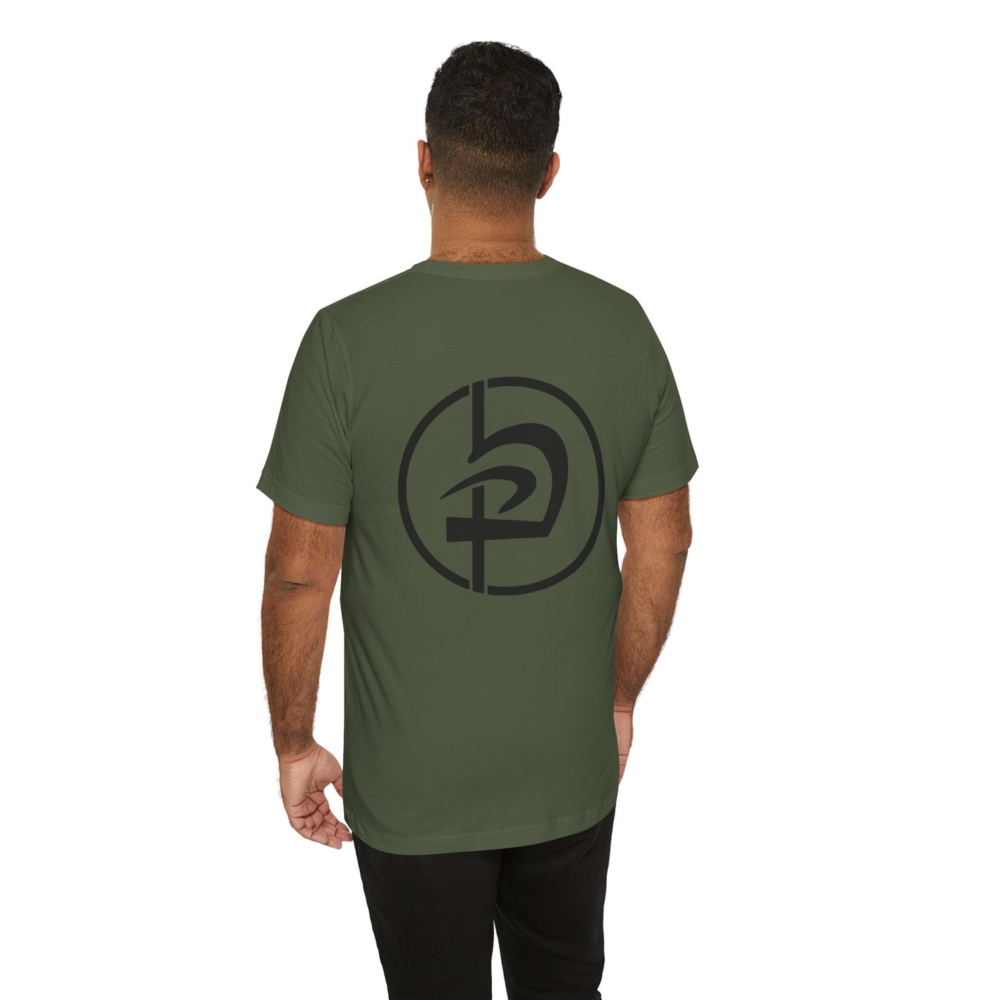 LOS ANGELES vertical logo UNISEX T-SHIRT