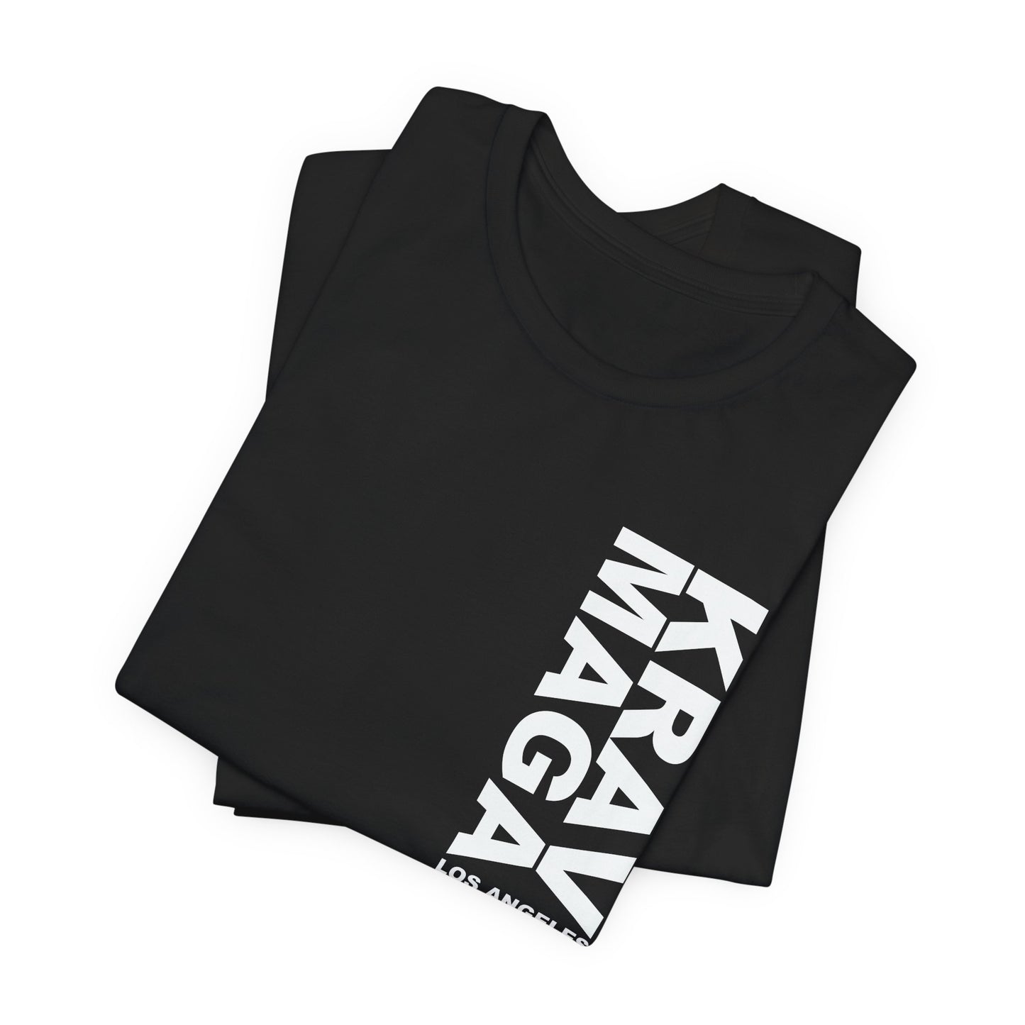 LOS ANGELES vertical logo UNISEX T-SHIRT