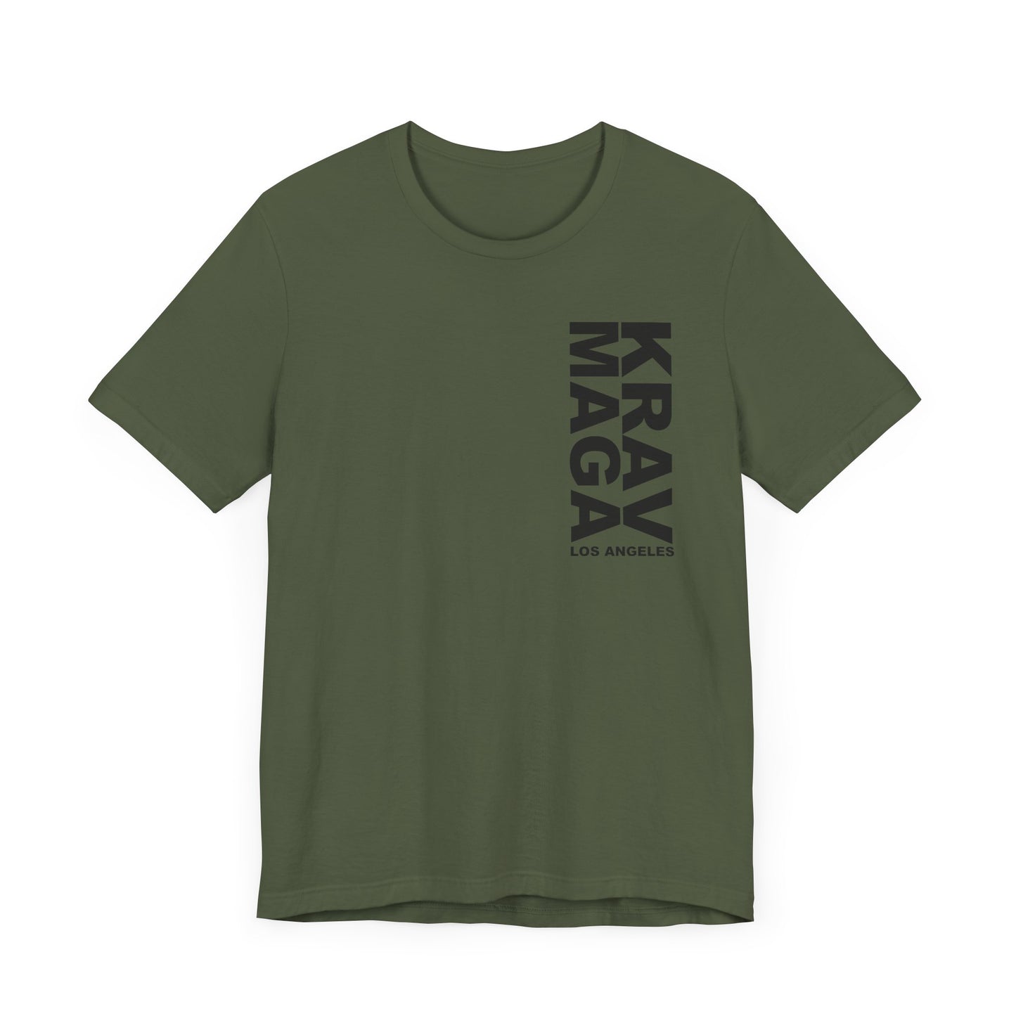 LOS ANGELES vertical logo UNISEX T-SHIRT