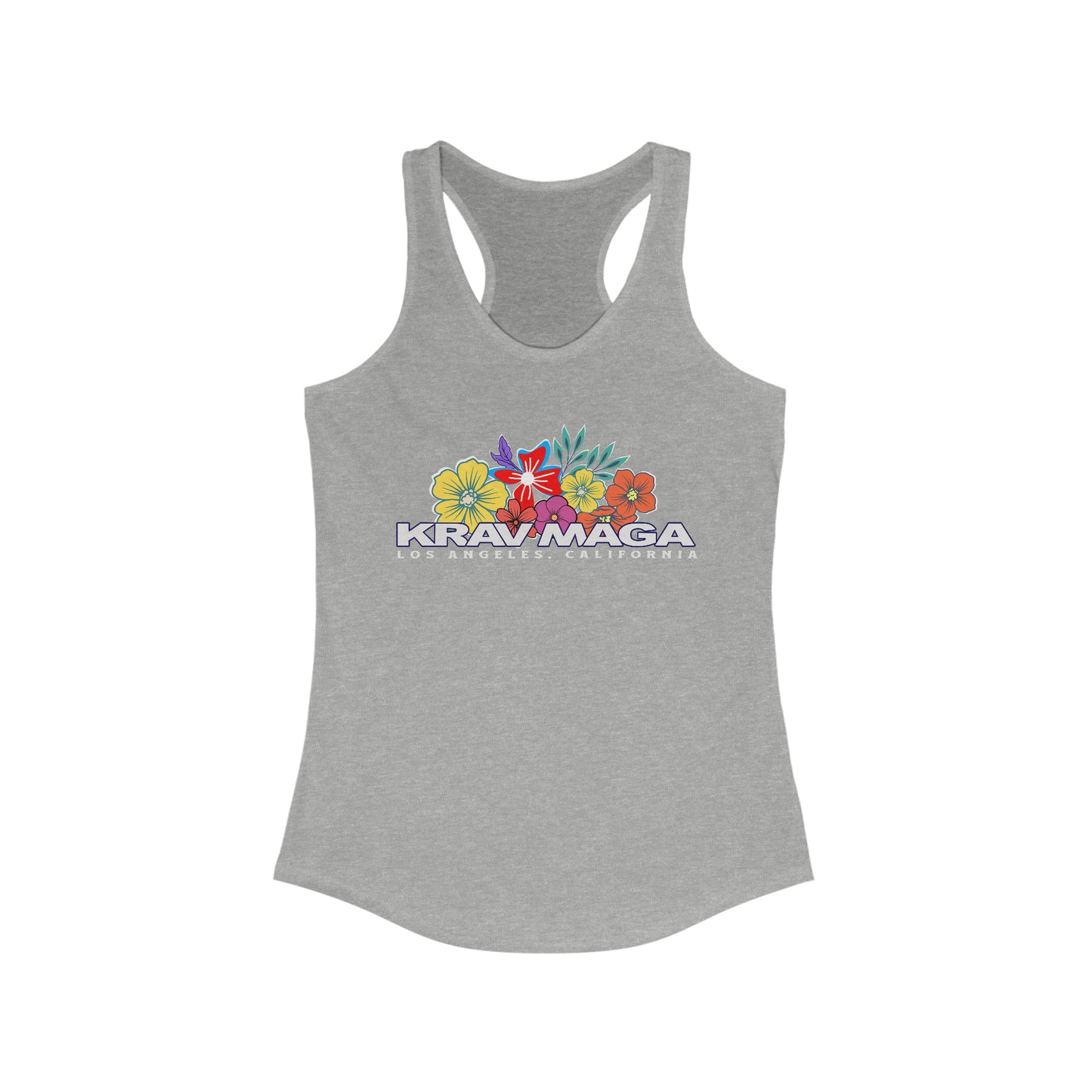 KMW Tropical Flowers - Women's Racerback Tank