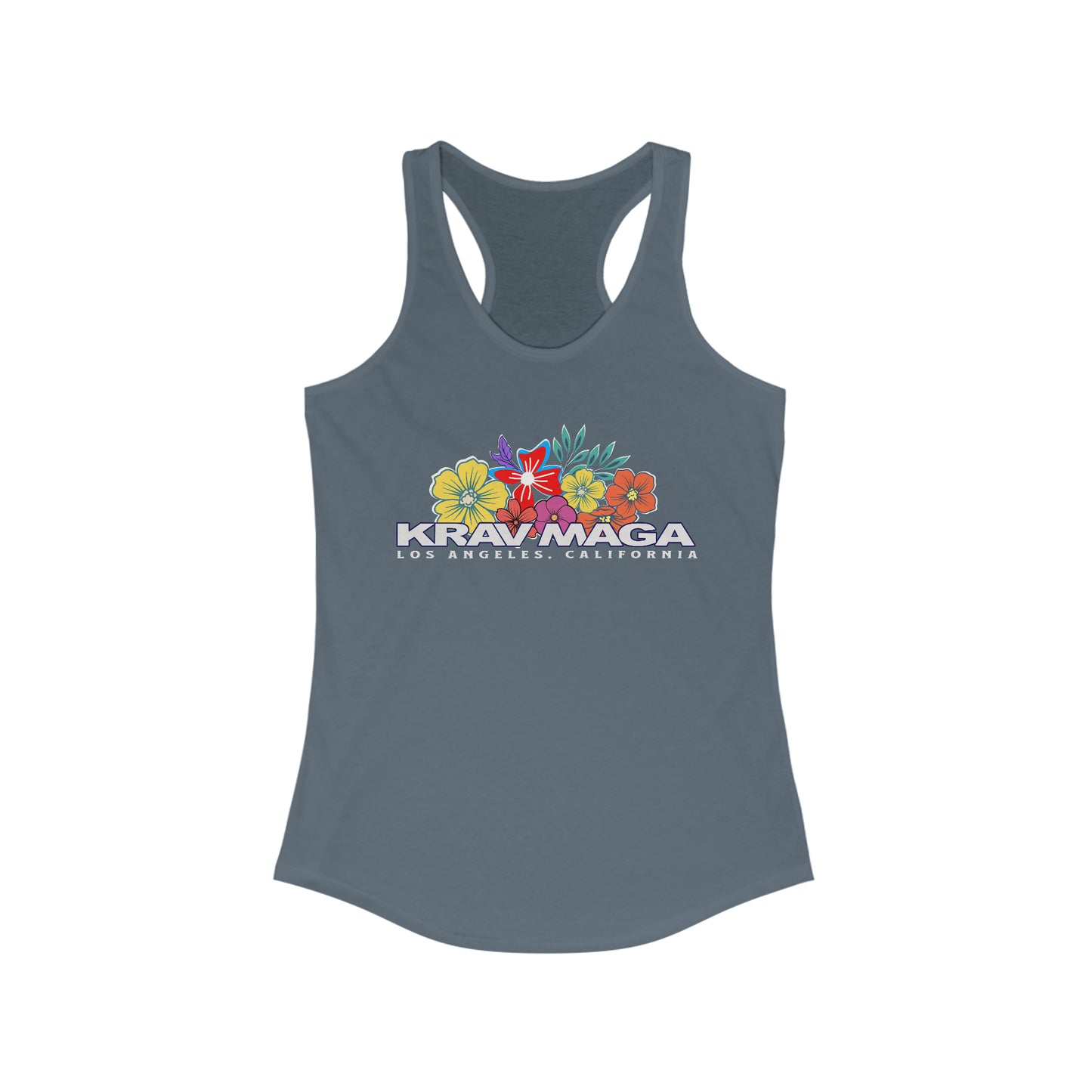 KMW Tropical Flowers - Women's Racerback Tank