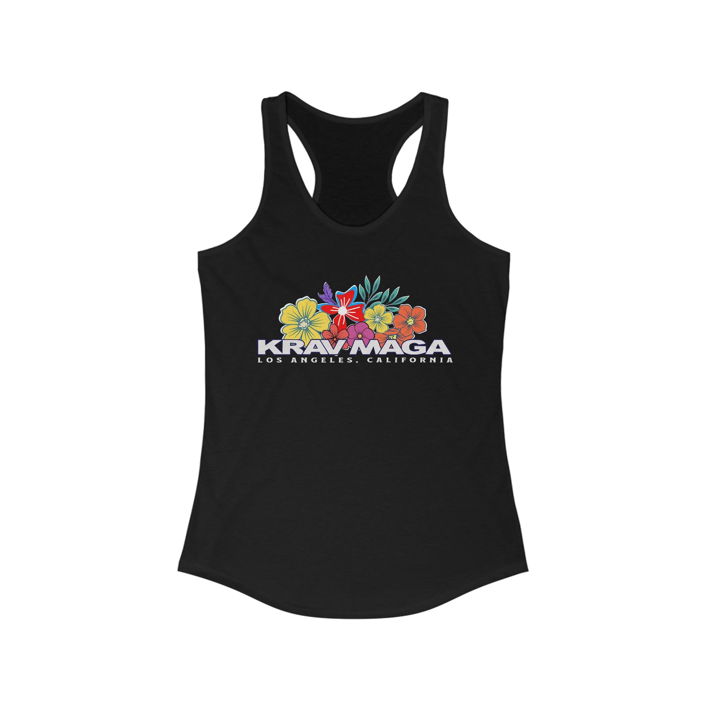 KMW Tropical Flowers - Women's Racerback Tank