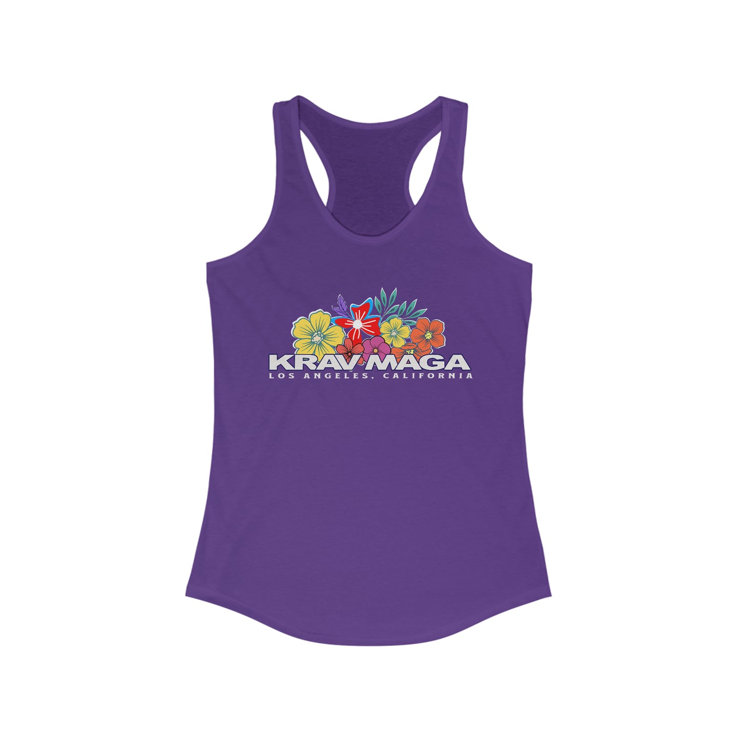 KMW Tropical Flowers - Women's Racerback Tank