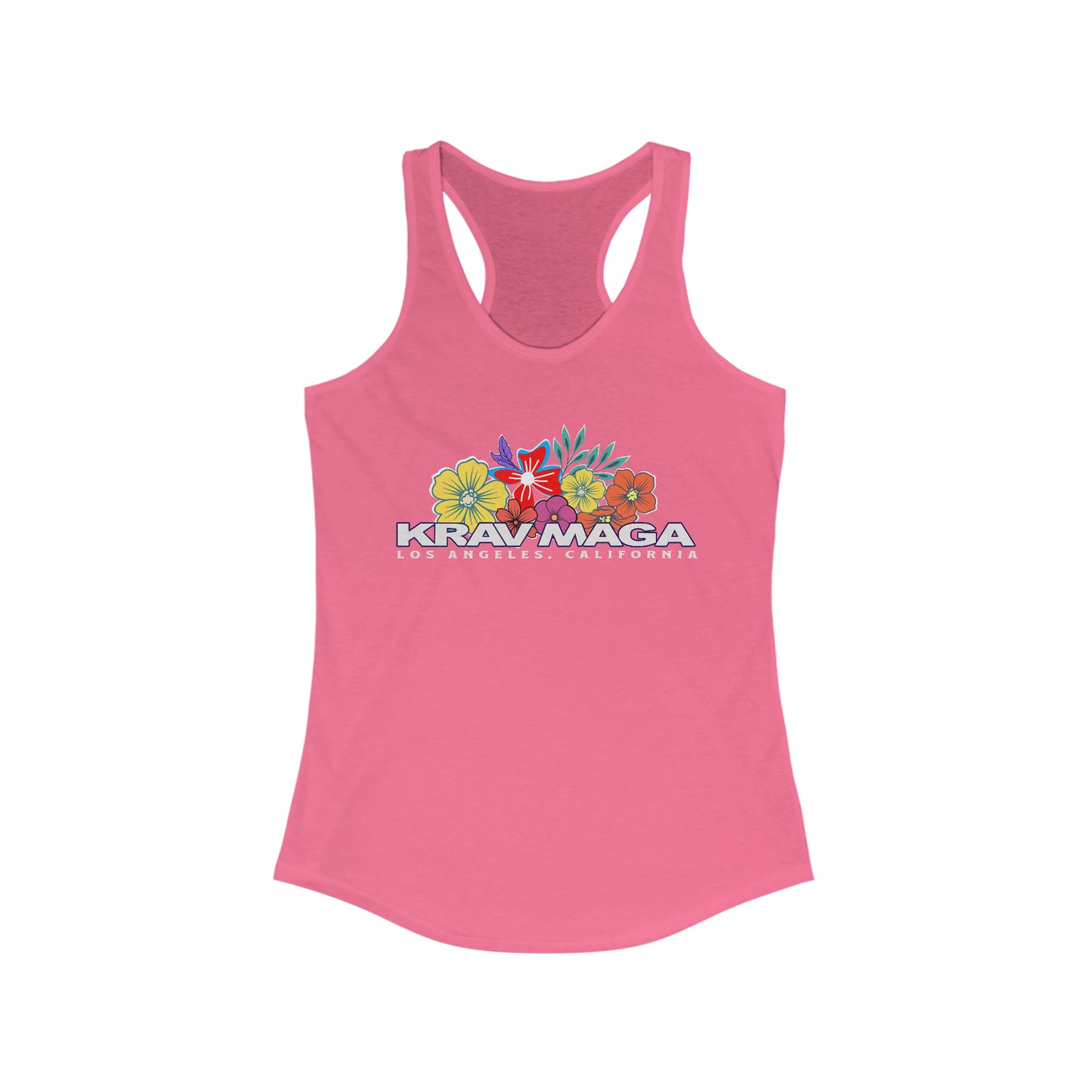 KMW Tropical Flowers - Women's Racerback Tank