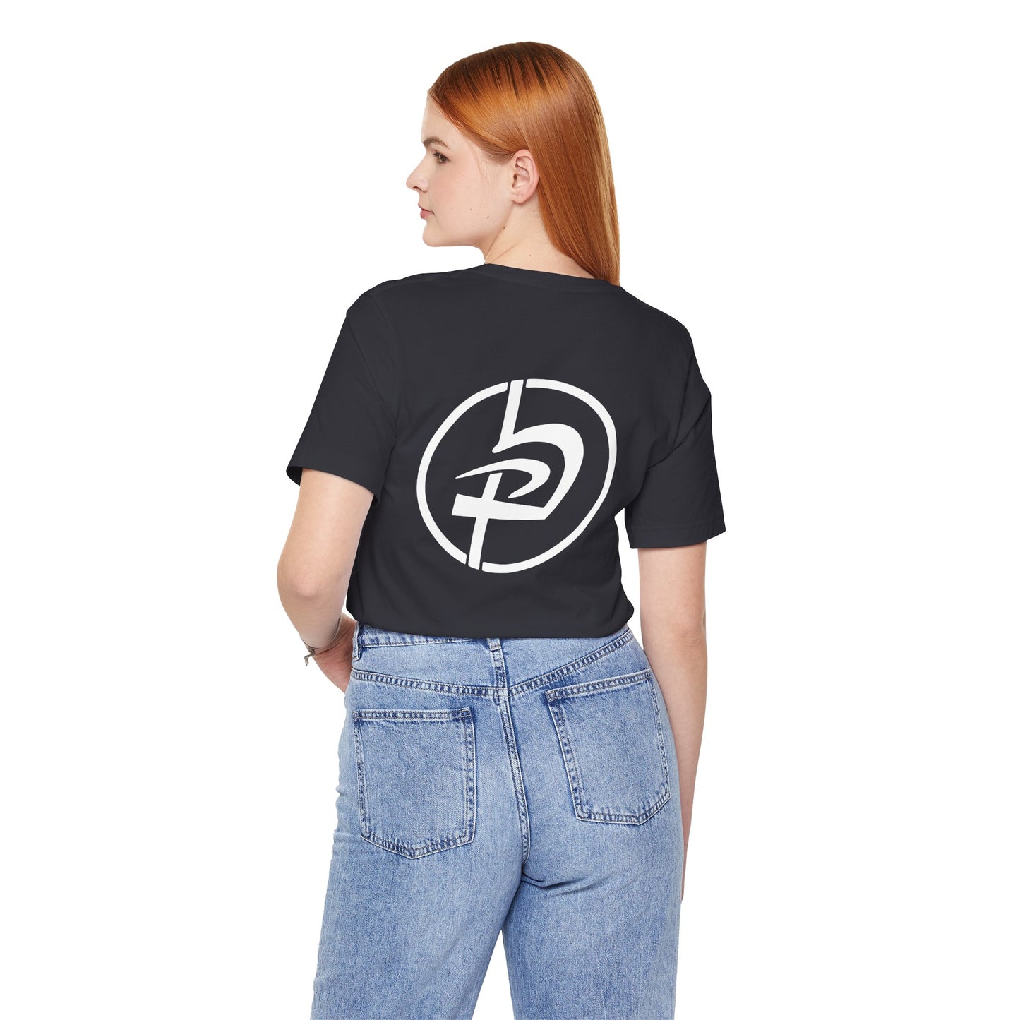 LOS ANGELES vertical logo UNISEX T-SHIRT