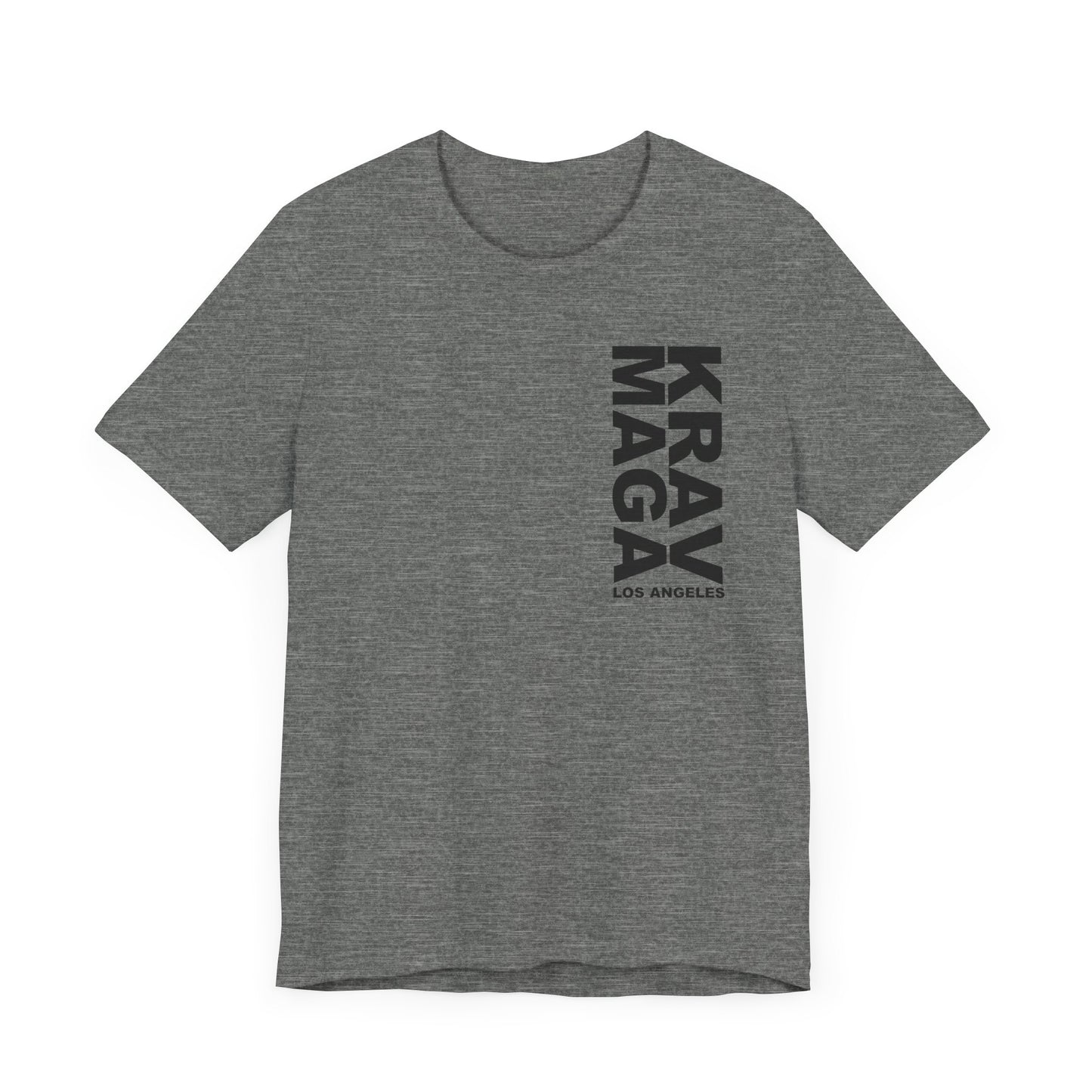 LOS ANGELES vertical logo UNISEX T-SHIRT