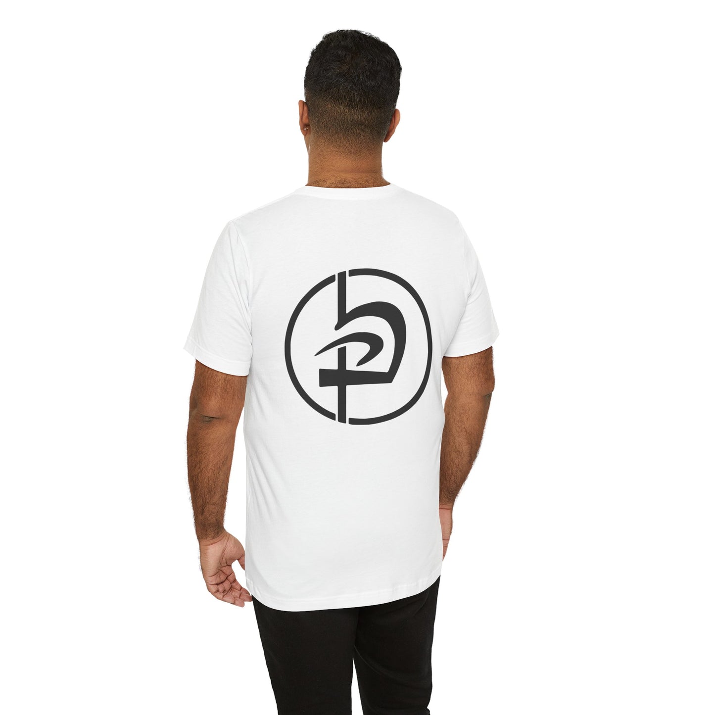 LOS ANGELES vertical logo UNISEX T-SHIRT
