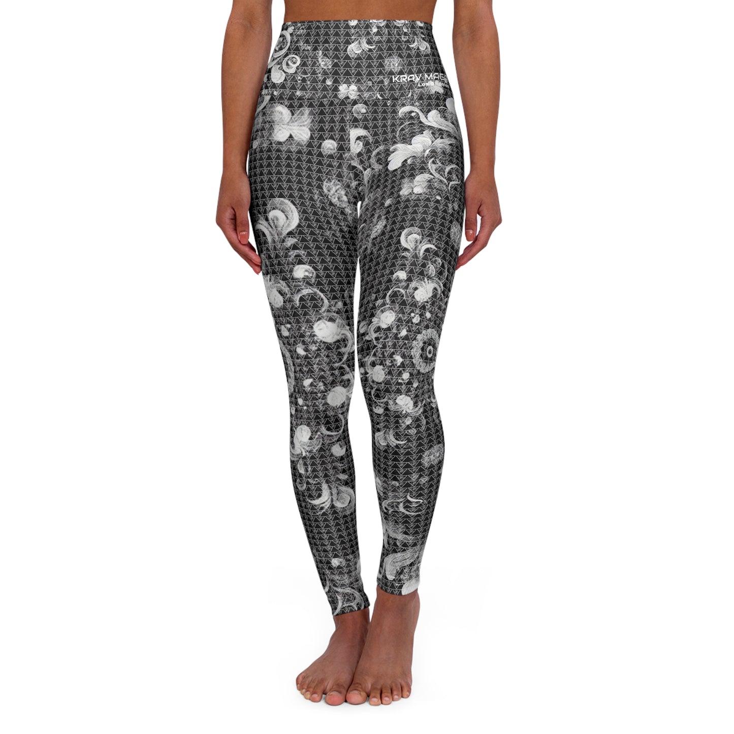 KMW Flowers - High Waisted Yoga Leggings