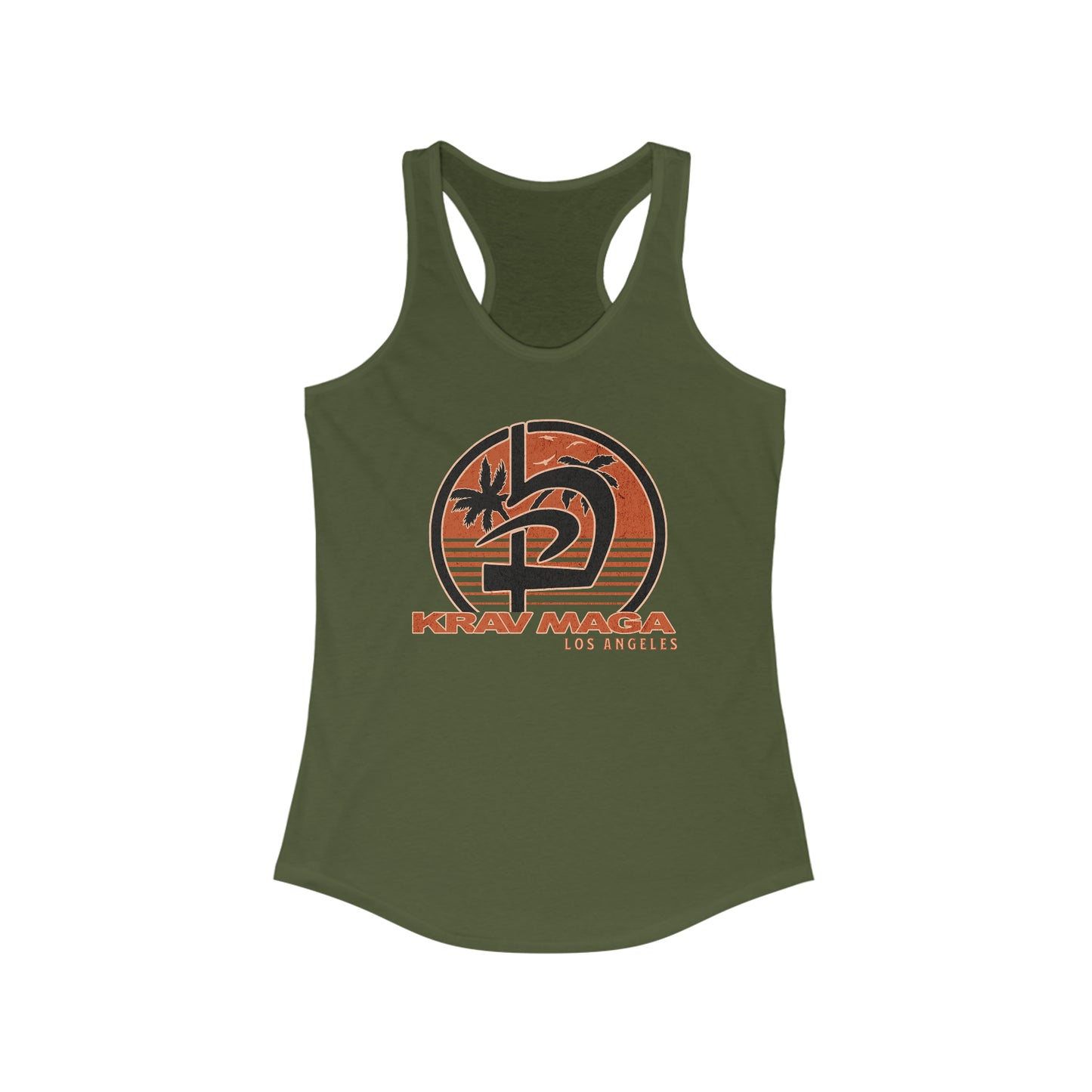 California Sunset - Women's Racerback Tank