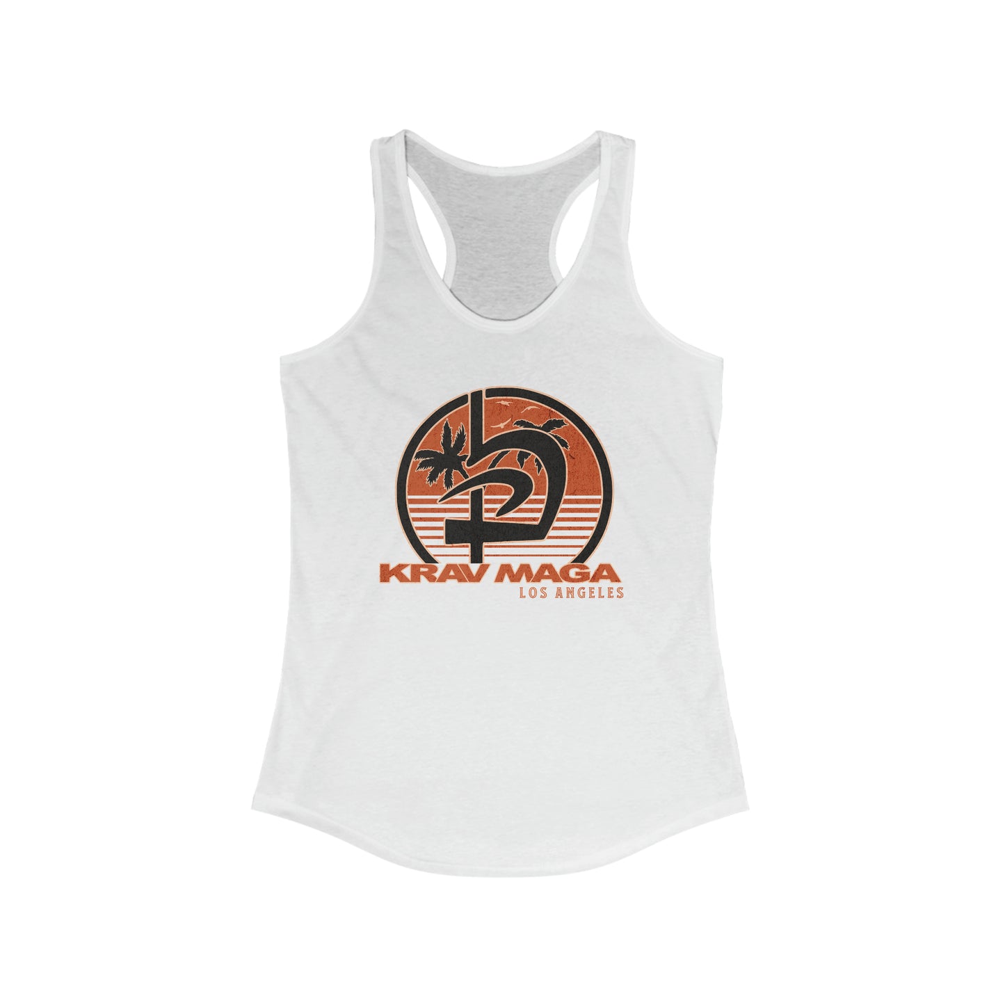 California Sunset - Women's Racerback Tank