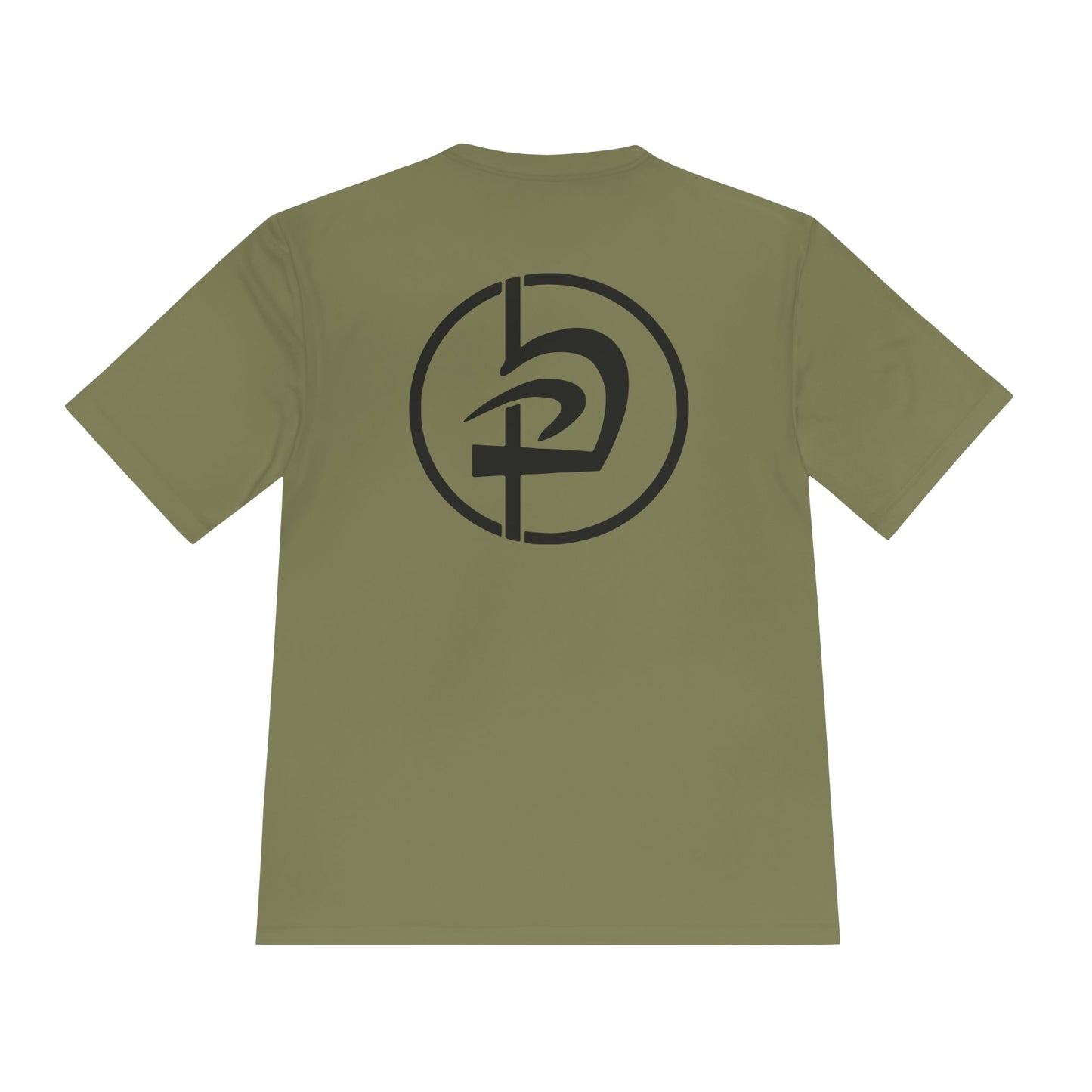 LOS ANGELES vertical logo WICKING unisex T-SHIRT