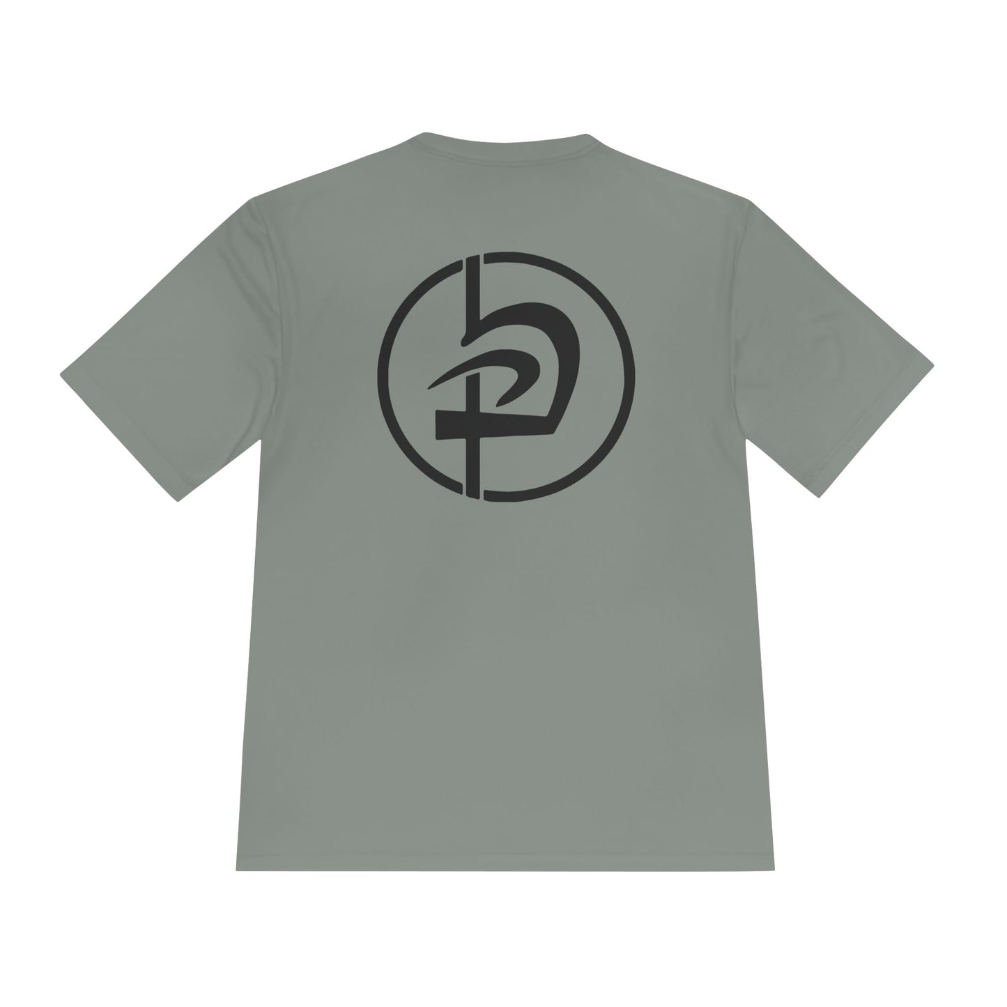 LOS ANGELES vertical logo WICKING unisex T-SHIRT