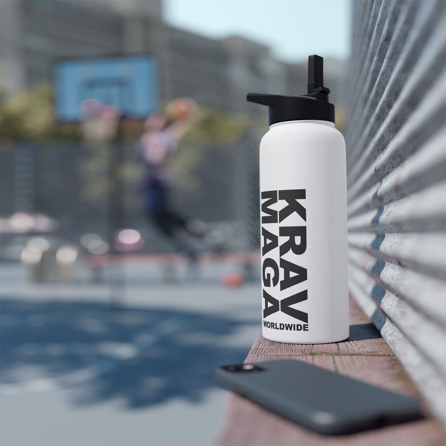 Worldwide Stainless Steel Water Bottle - Durable, Insulated Hydration for Training & Daily Use