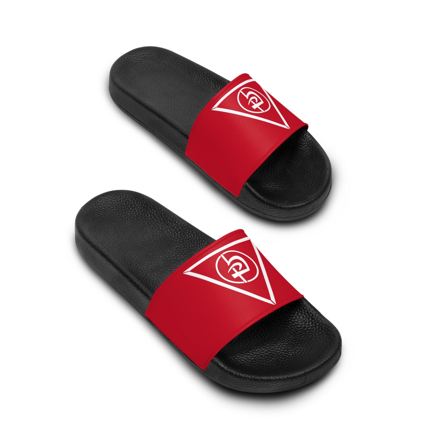 Red KM - Slide Sandals