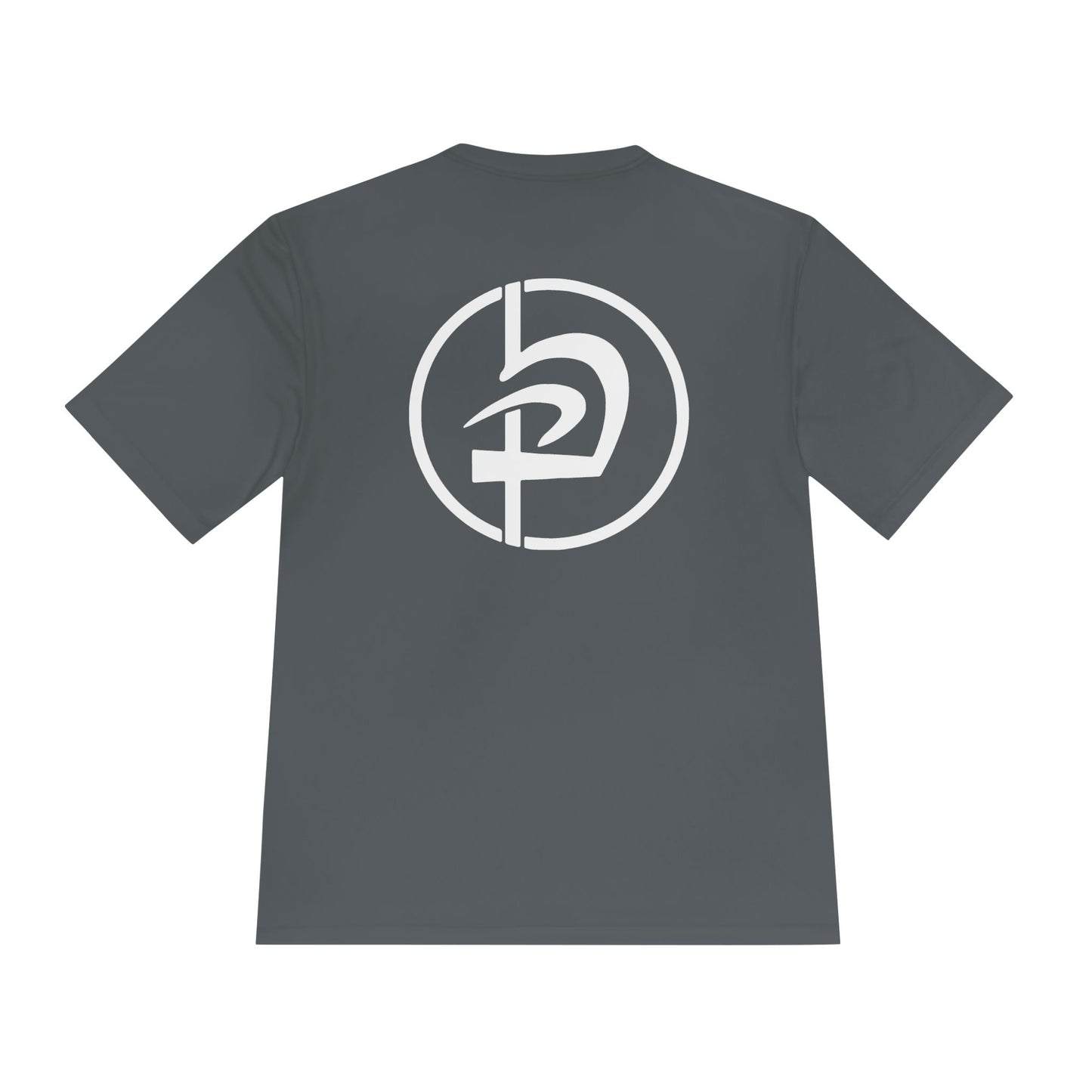 LOS ANGELES vertical logo WICKING unisex T-SHIRT