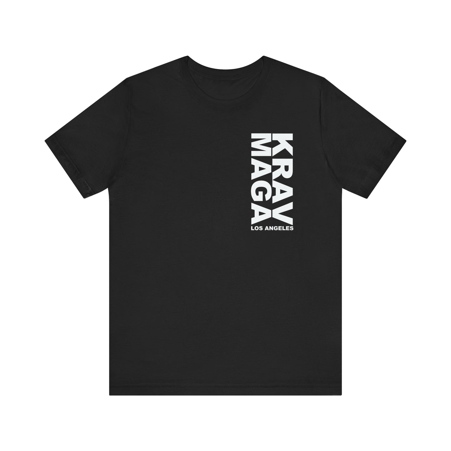 LOS ANGELES vertical logo UNISEX T-SHIRT