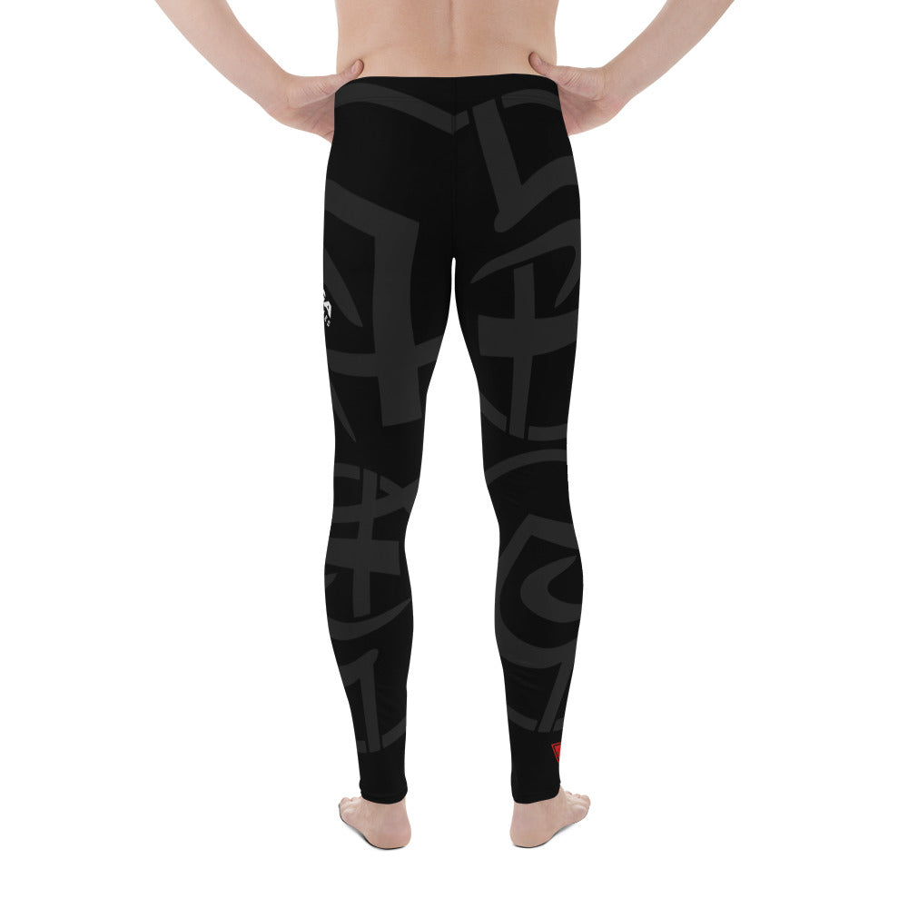 Men's Leggings - KMW Swirls