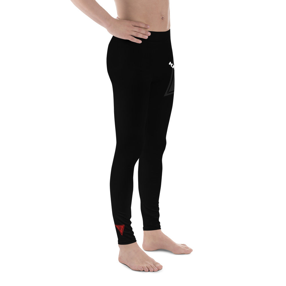 Men's Leggings - KMW Simple Black