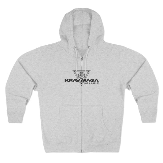KMW LA Black/White - Unisex Zip Hoodie