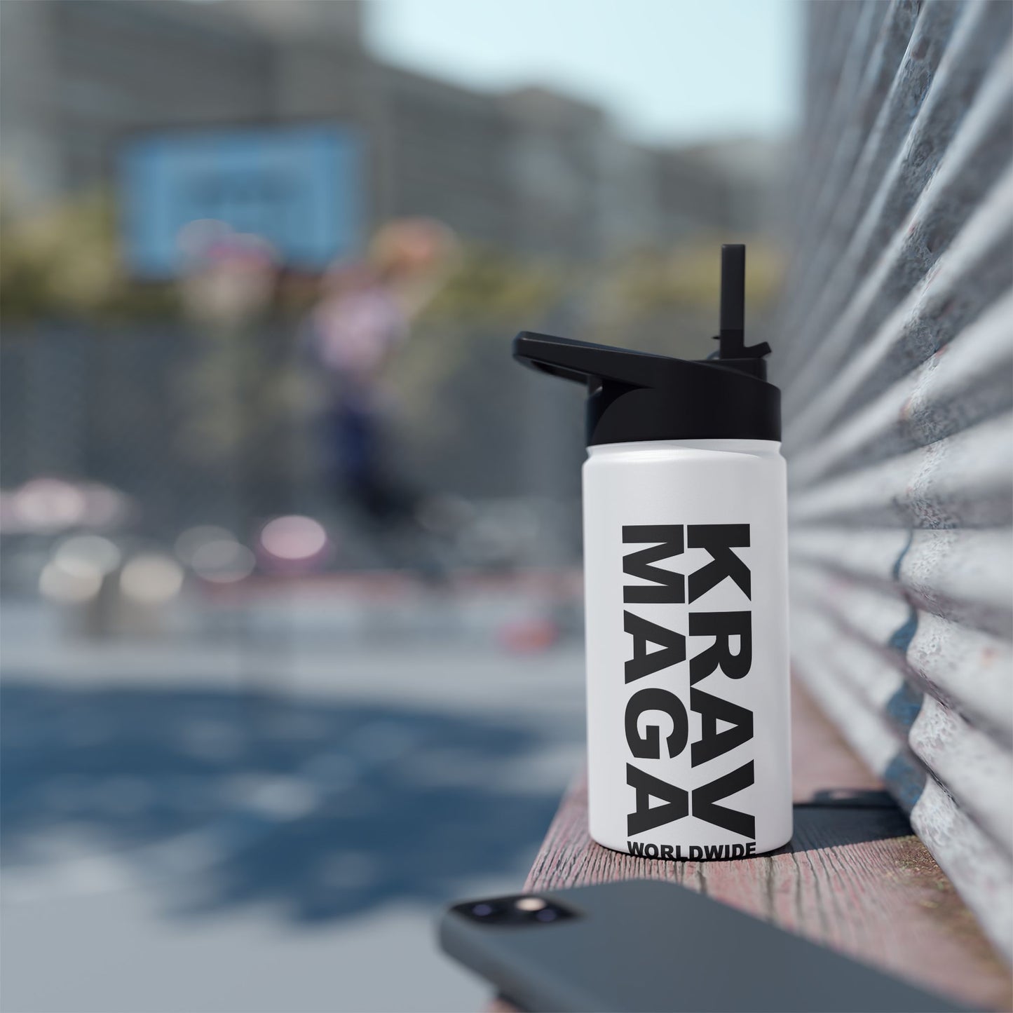 Worldwide Stainless Steel Water Bottle - Durable, Insulated Hydration for Training & Daily Use