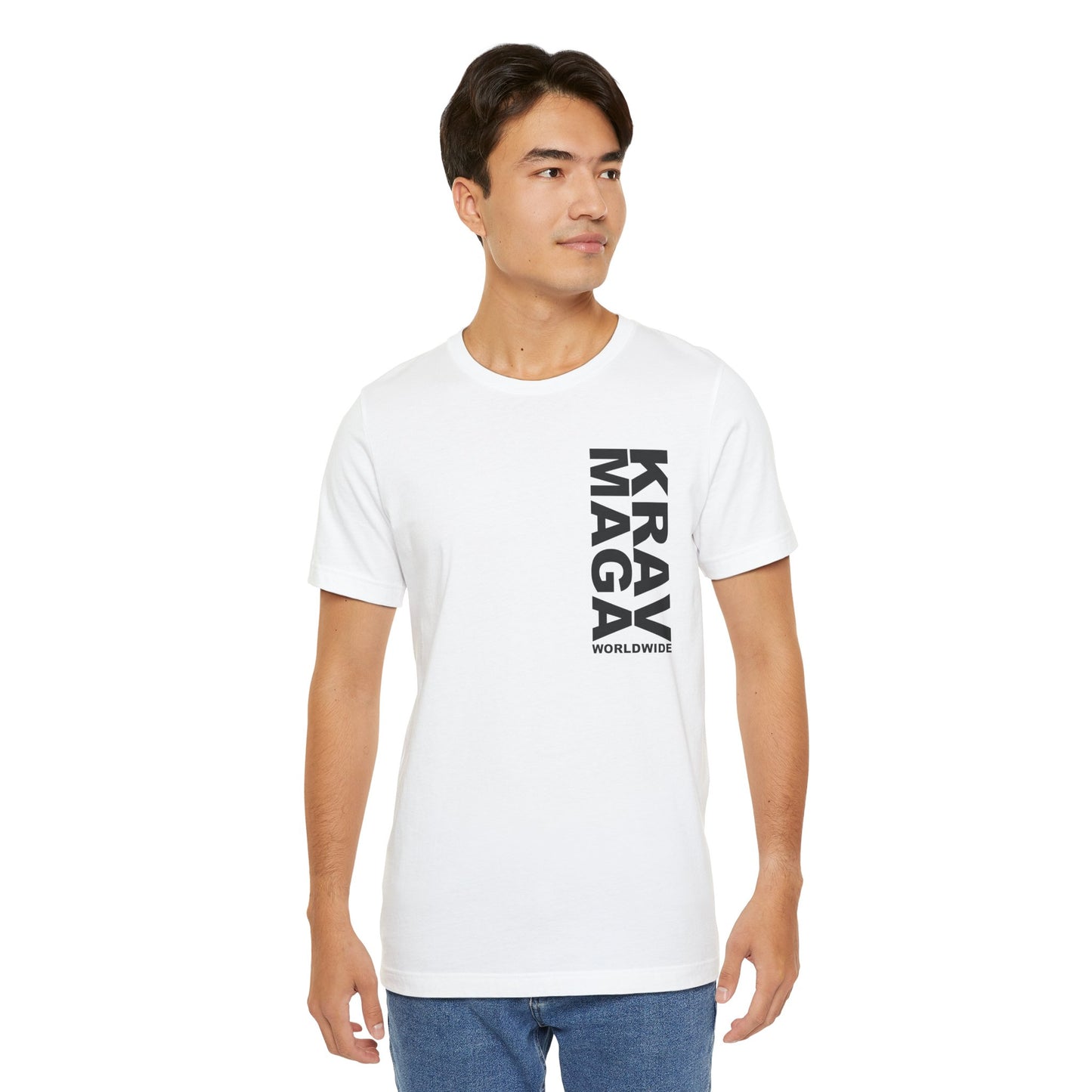 WORLDWIDE vertical logo UNISEX T-SHIRT
