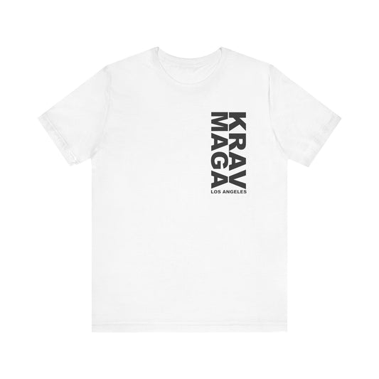 LOS ANGELES vertical logo UNISEX T-SHIRT