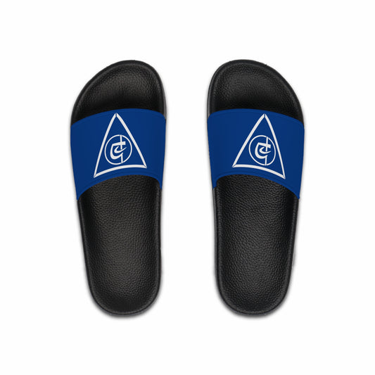 Blue KM - Slide Sandals