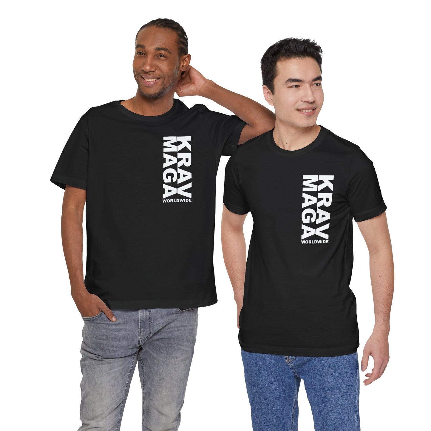 WORLDWIDE vertical logo UNISEX T-SHIRT