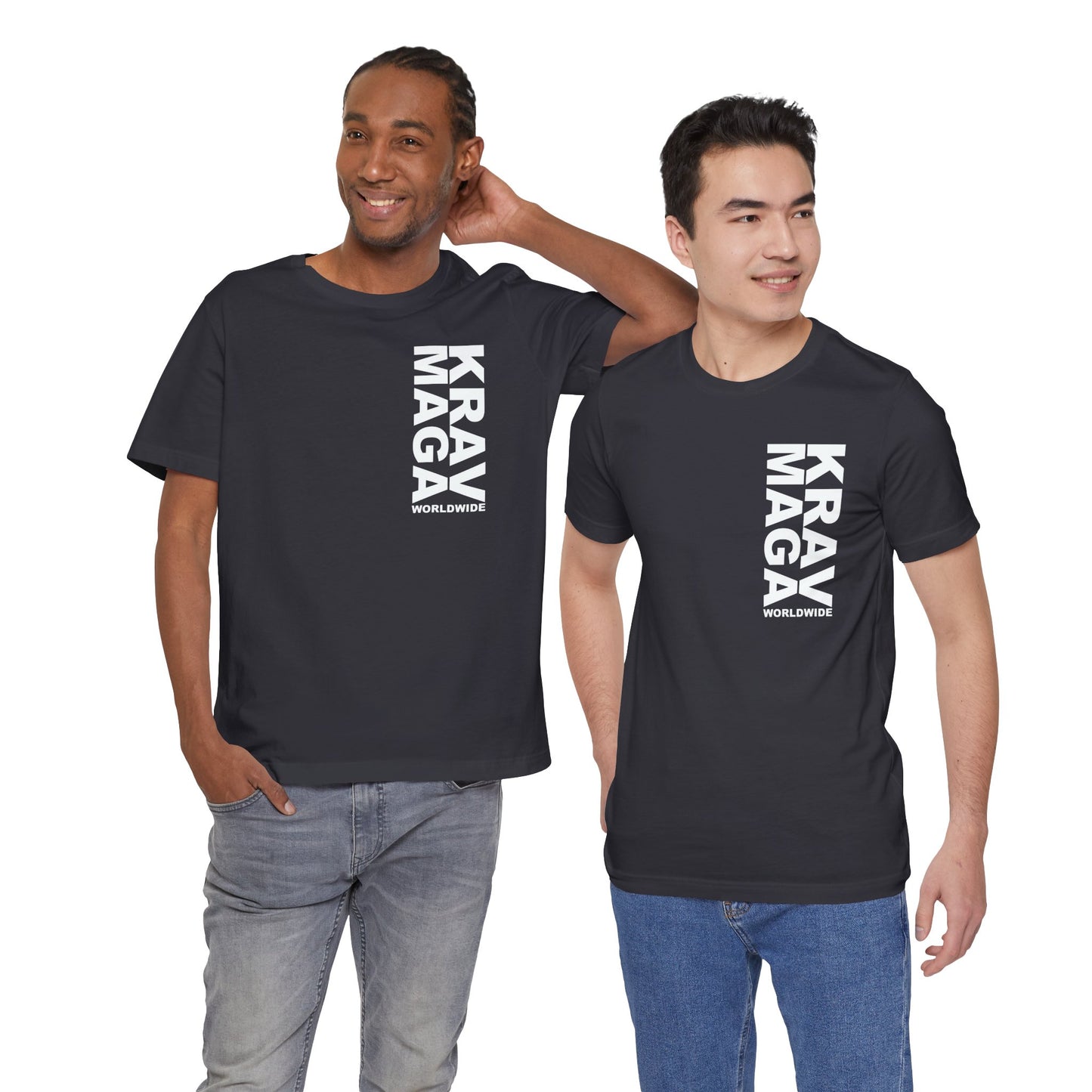 WORLDWIDE vertical logo UNISEX T-SHIRT
