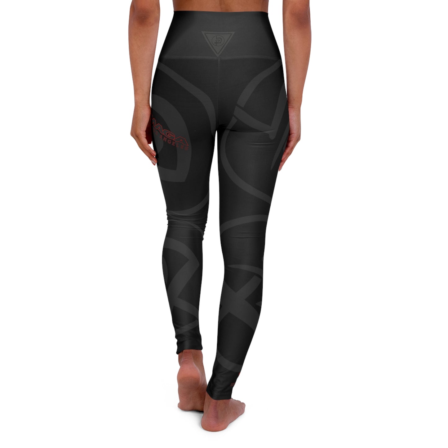 KMW Swirls - High Waisted Yoga Leggings