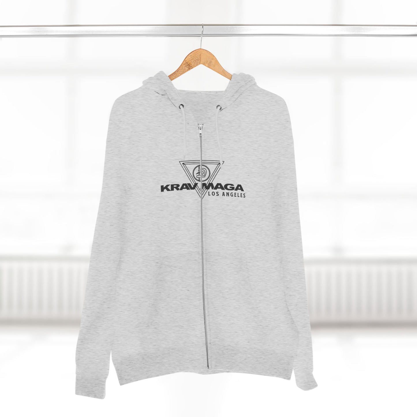 KMW LA Black/White - Unisex Zip Hoodie