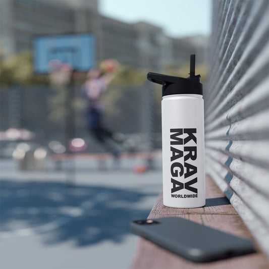 Worldwide Stainless Steel Water Bottle - Durable, Insulated Hydration for Training & Daily Use