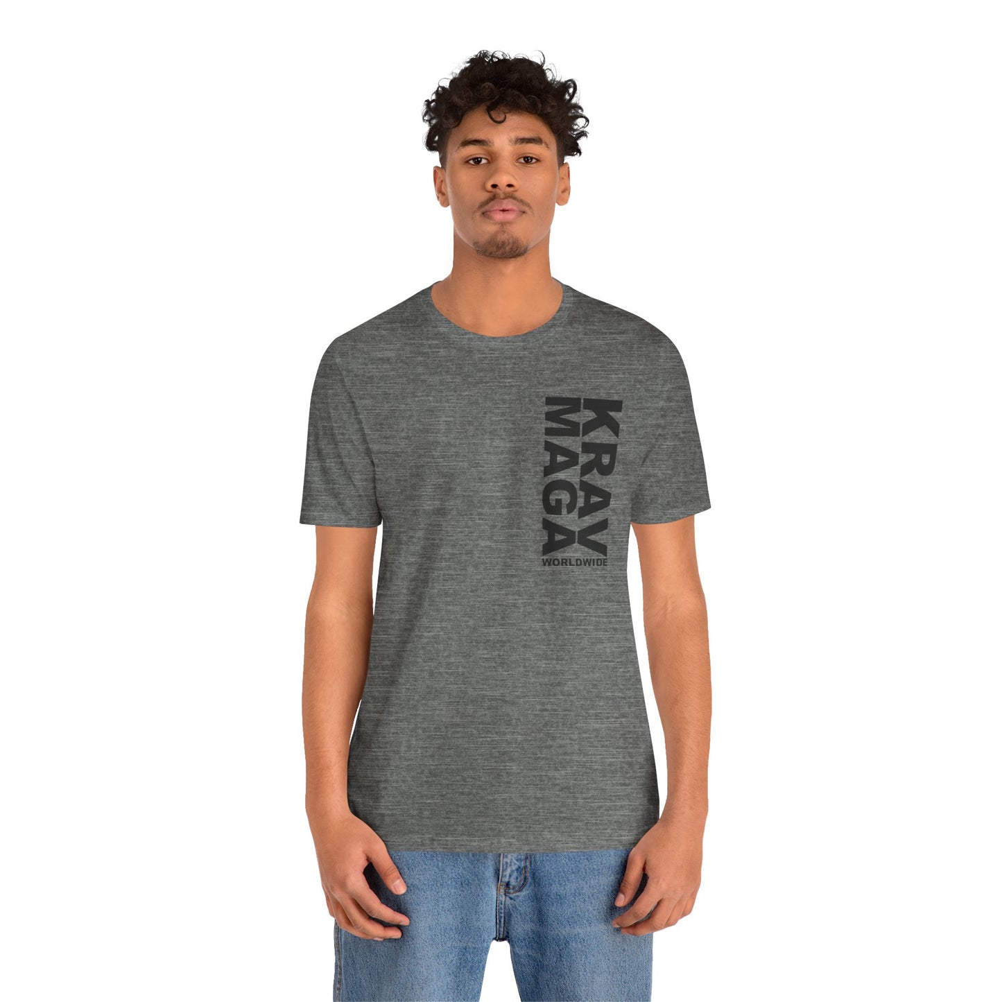 WORLDWIDE vertical logo UNISEX T-SHIRT