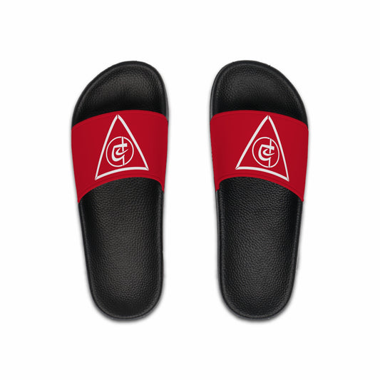 Red KM - Slide Sandals