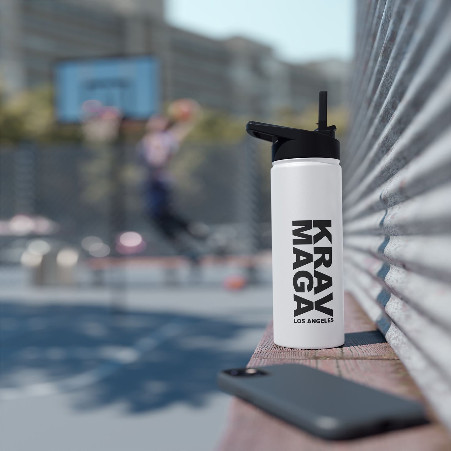 Los Angeles Steel Water Bottle - Durable, Insulated Hydration for Training & Daily Use