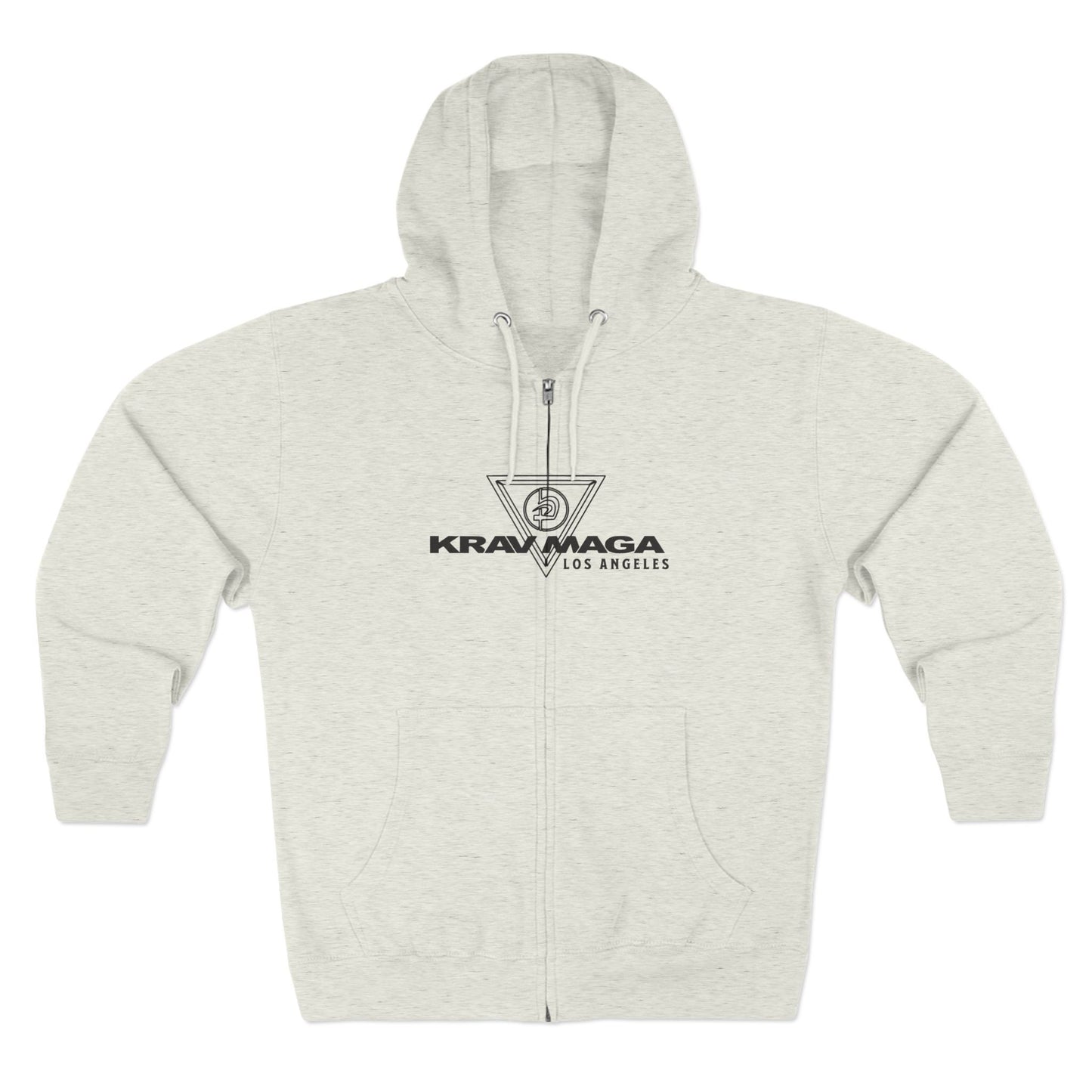 KMW LA Black/White - Unisex Zip Hoodie