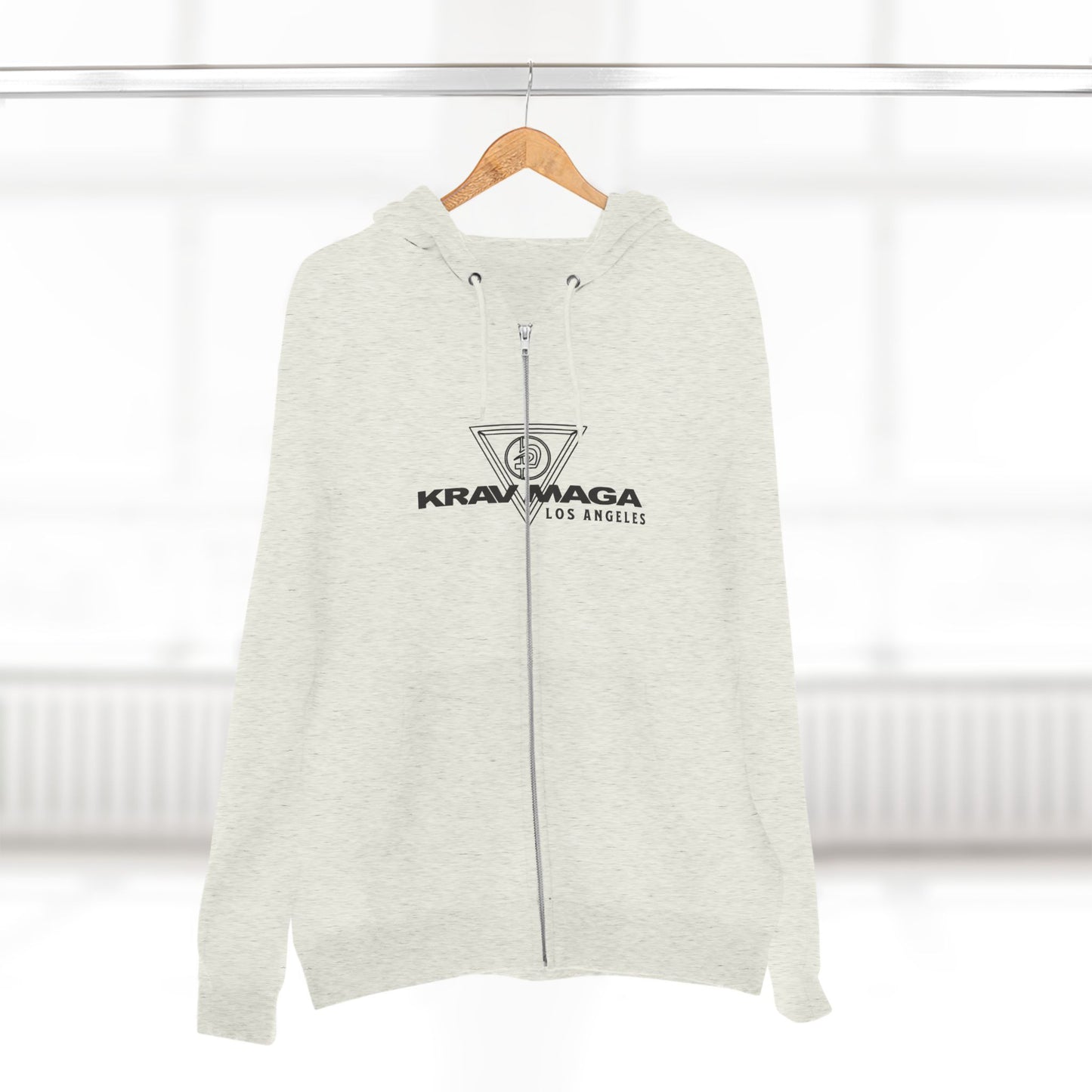 KMW LA Black/White - Unisex Zip Hoodie