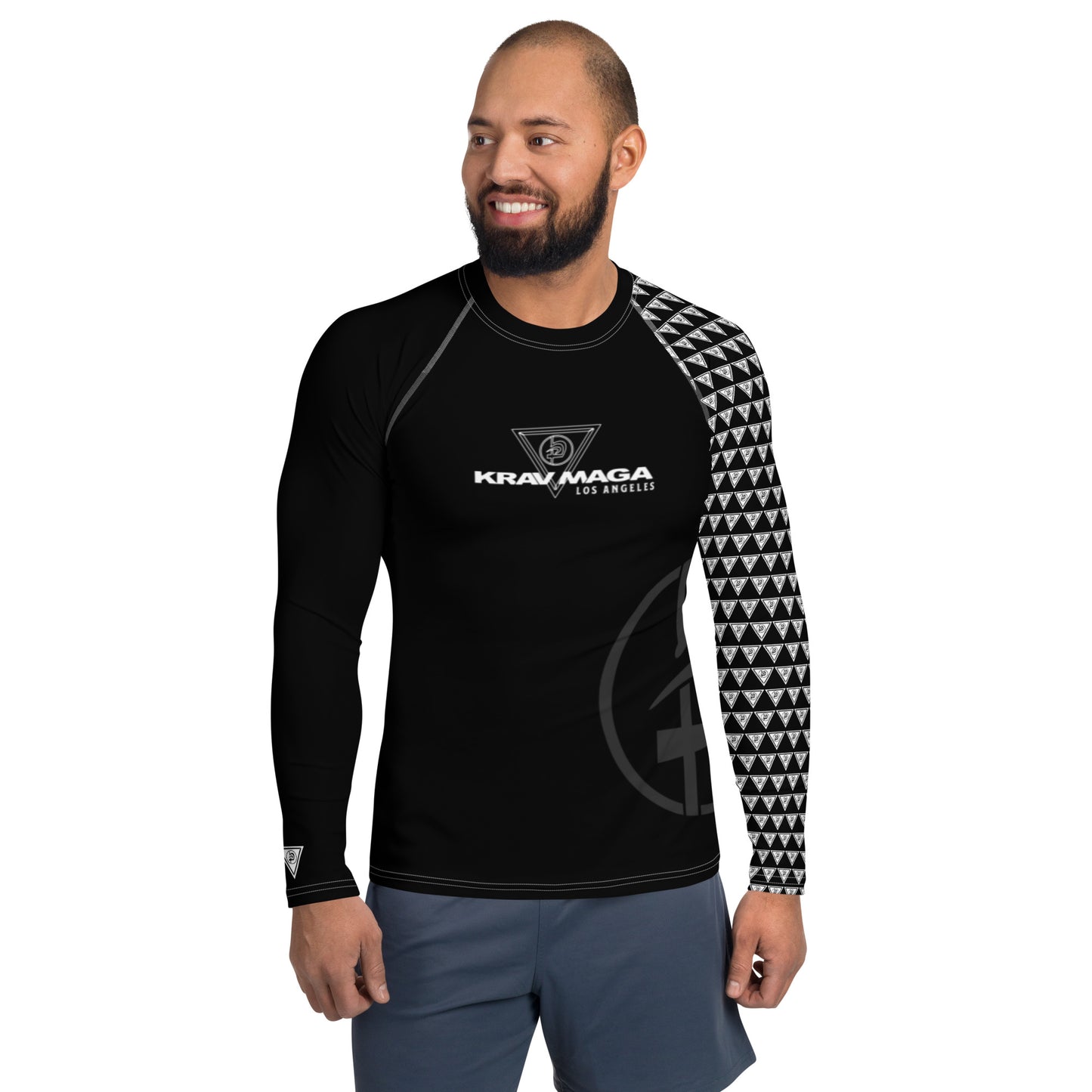 Rash Guard - KMW White Triangle