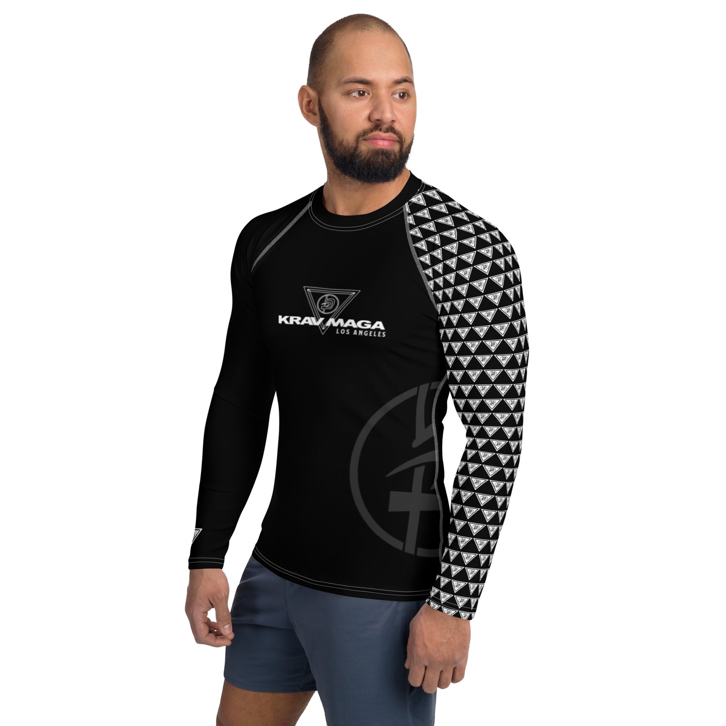 Rash Guard - KMW White Triangle