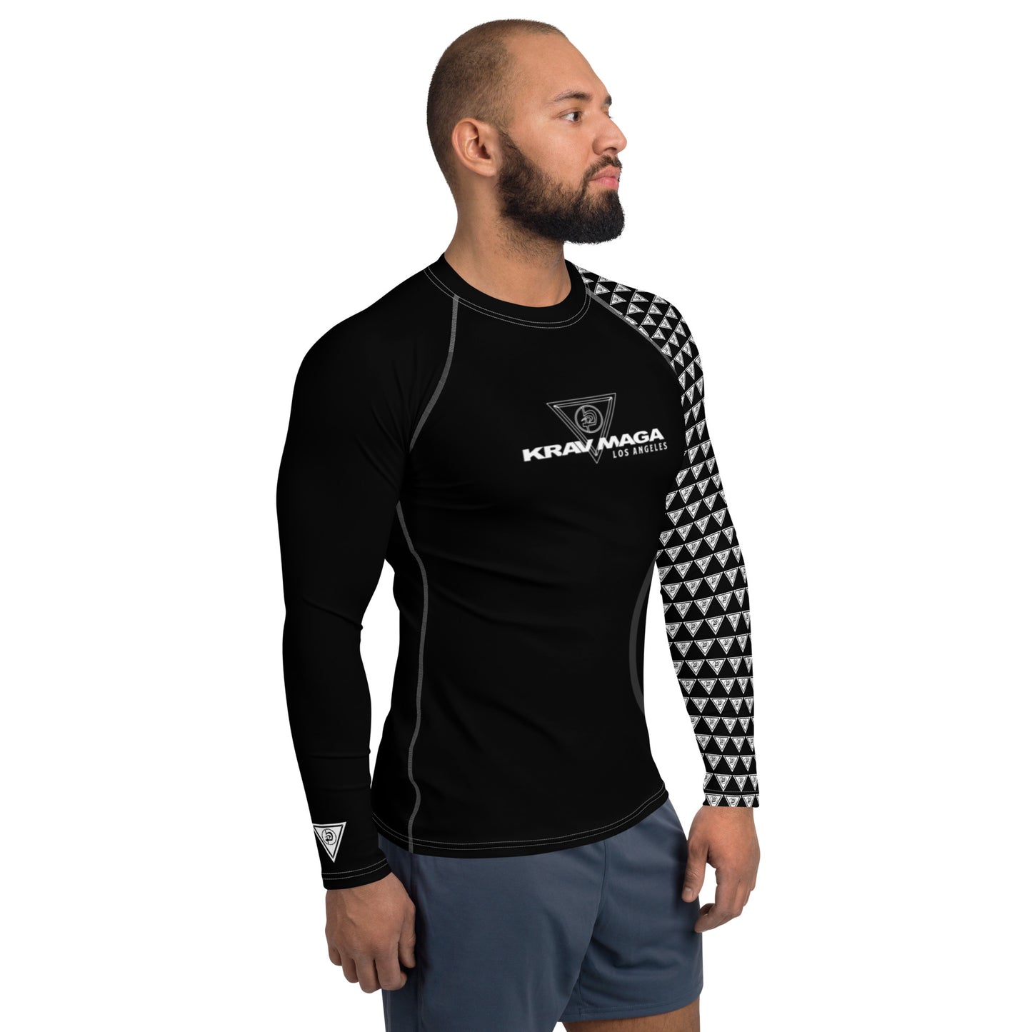 Rash Guard - KMW White Triangle